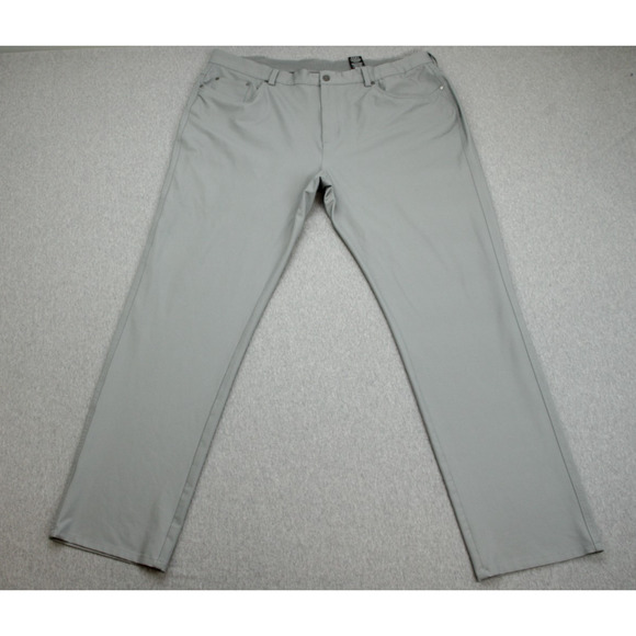 Greg Norman Pants Mens 40 x 32 Gray Stretch Golf Performance - Picture 1 of 6